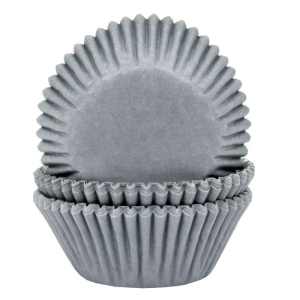 Cupcake Backförmchen - Grau